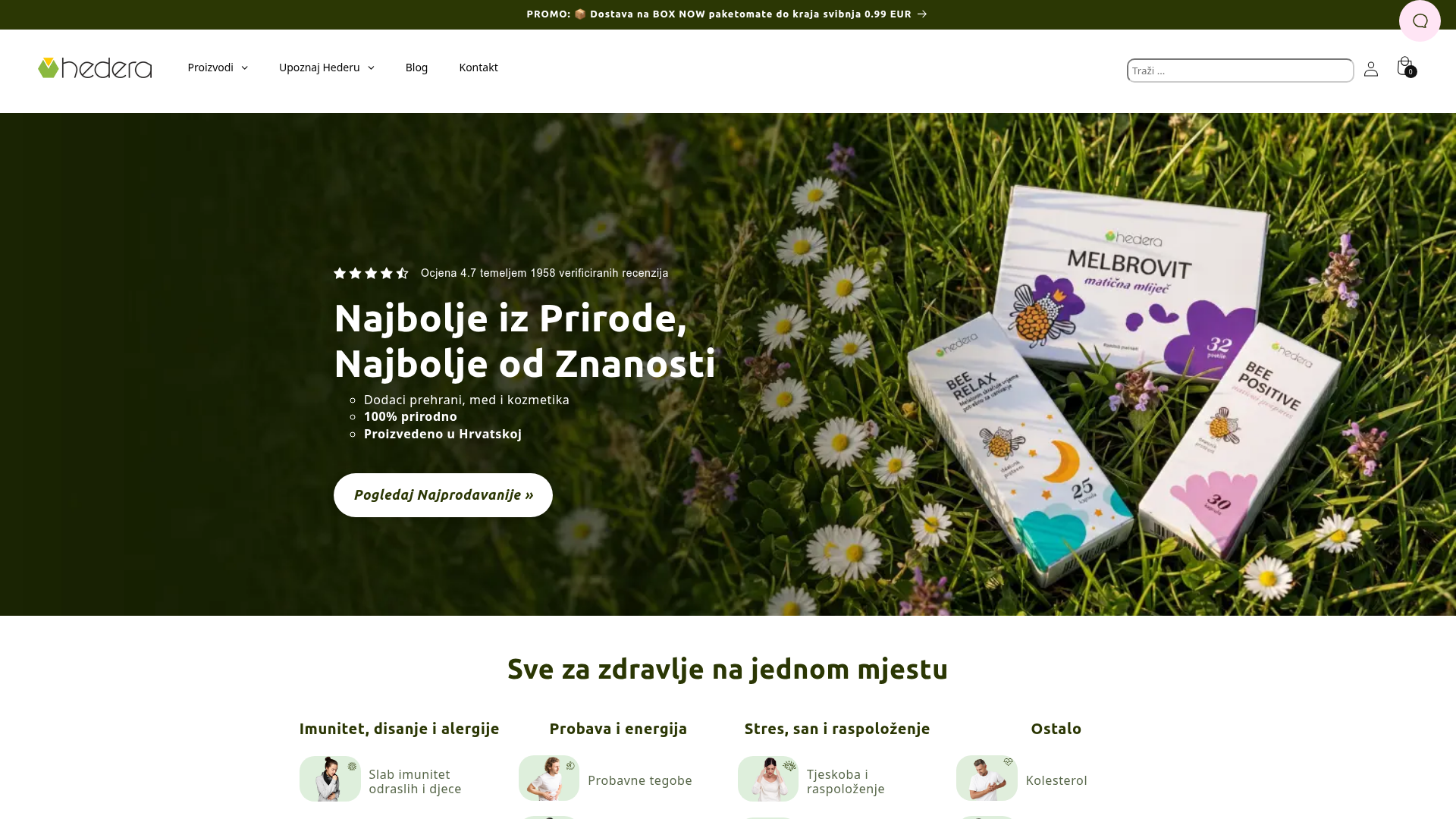 Hedera — Shopify web shop